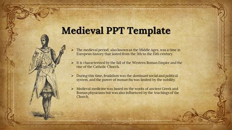 Medieval Ppt Template